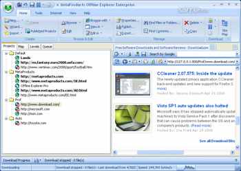 Offline Explorer Enterprise screenshot 3