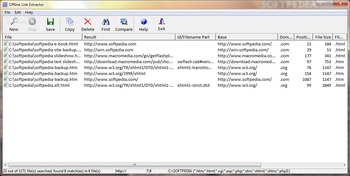 Offline Link Extractor screenshot