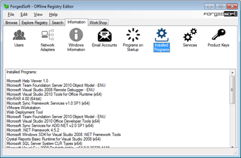 Offline Registry Editor screenshot 7