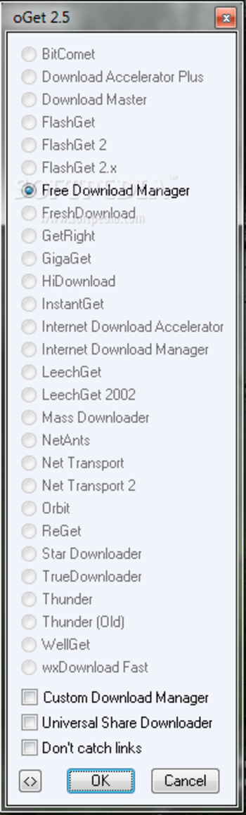 OGet screenshot 2