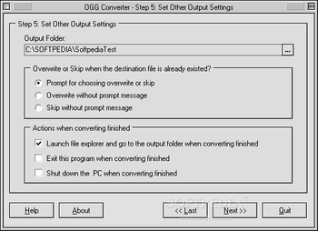 OGG Converter screenshot 4
