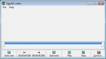 Ogg File Cutter screenshot