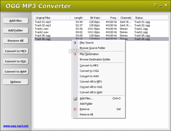 OGG MP3 Converter screenshot 2