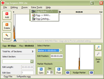 Ogg Surgeon 2004 Lite screenshot 2