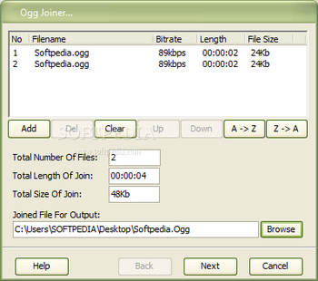 Ogg Surgeon 2004 Lite screenshot 3