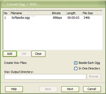 Ogg Surgeon 2004 Lite screenshot 4