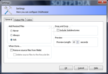 OGGResizer screenshot 2