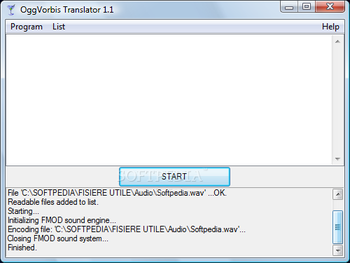 OggVorbis Translator screenshot 2