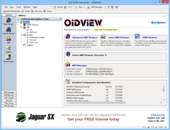 OiDViEW Enterprise (formerly OidView Professional) screenshot