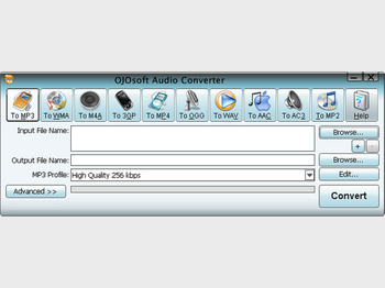 OJOsoft Audio Converter screenshot