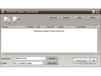 OJOsoft Audio Converter screenshot 2