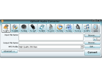 OJOsoft Audio Converter screenshot