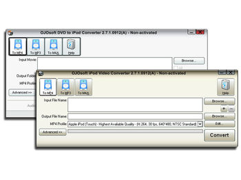 OJOsoft DVD iPod Converter Suite screenshot 2