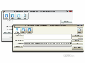 OJOsoft DVD iPod Converter Suite screenshot 3