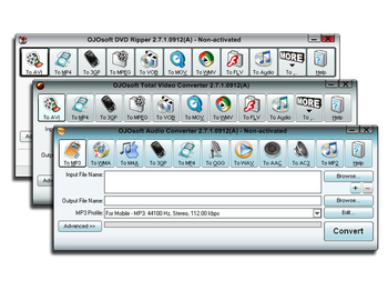 OJOsoft Media Converter Suite screenshot