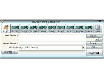 OJOsoft MP3 Converter screenshot