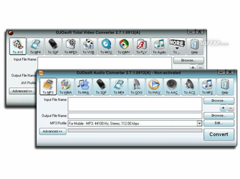 OJOsoft Video Audio Converter Suite screenshot 2