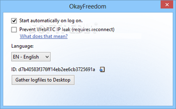 OkayFreedom screenshot 2