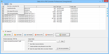 Okdo All to Pdf Converter Professional screenshot 3