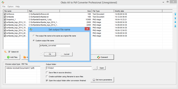 Okdo All to Pdf Converter Professional screenshot 4