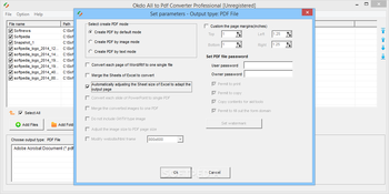 Okdo All to Pdf Converter Professional screenshot 5