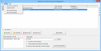 Okdo Doc to Ppt Converter screenshot 3