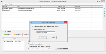 Okdo Doc to Ppt Converter screenshot 4