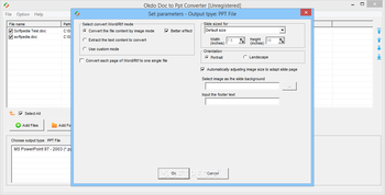Okdo Doc to Ppt Converter screenshot 5