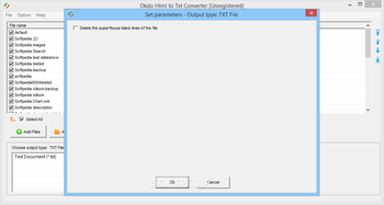 Okdo Html to Txt Converter screenshot 5