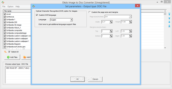 Okdo Image to Doc Converter screenshot 5