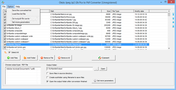 Okdo Jpeg Jp2 J2k Pcx to Pdf Converter screenshot 3