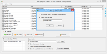 Okdo Jpeg Jp2 J2k Pcx to Pdf Converter screenshot 4