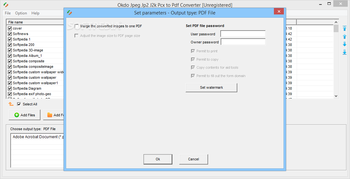 Okdo Jpeg Jp2 J2k Pcx to Pdf Converter screenshot 5