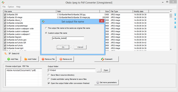 Okdo Jpeg to Pdf Converter screenshot 4