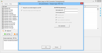 Okdo Jpeg to Pdf Converter screenshot 5