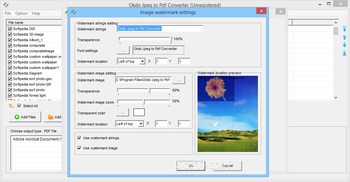 Okdo Jpeg to Pdf Converter screenshot 6