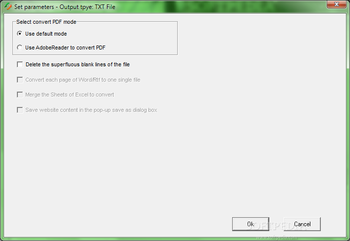 Okdo Pdf to Rtf Txt Converter screenshot 2