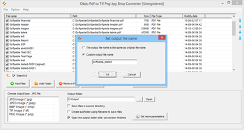 Okdo Pdf to Tif Png Jpg Bmp Converter screenshot 4