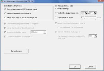 Okdo Pdf to Tiff Converter screenshot 2