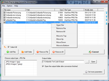 Okdo Png to Jpeg Converter screenshot