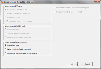 Okdo PowerPoint to Excel Converter screenshot 2