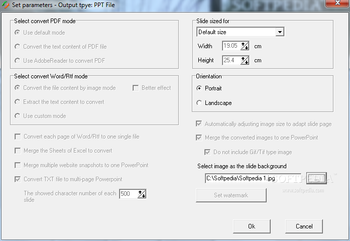 Okdo Pptx Pptm to Ppt Converter screenshot 3