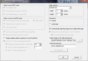 Okdo Website Html to PowerPoint Converter screenshot 3