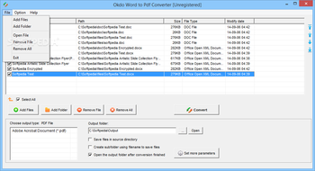 Okdo Word to Pdf Converter screenshot 2