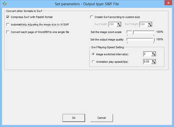 Okdo Word to Swf Converter screenshot 3