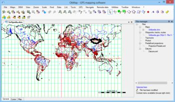 OkMap screenshot