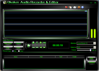 Okoker Audio Recorder & Editor screenshot
