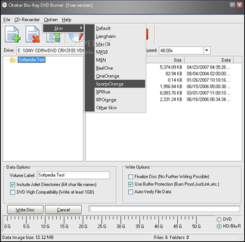 Okoker Blu-Ray DVD Burner screenshot 3