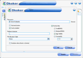 Okoker Data Recovery screenshot 3