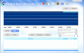 Okoker Easy Recorder screenshot